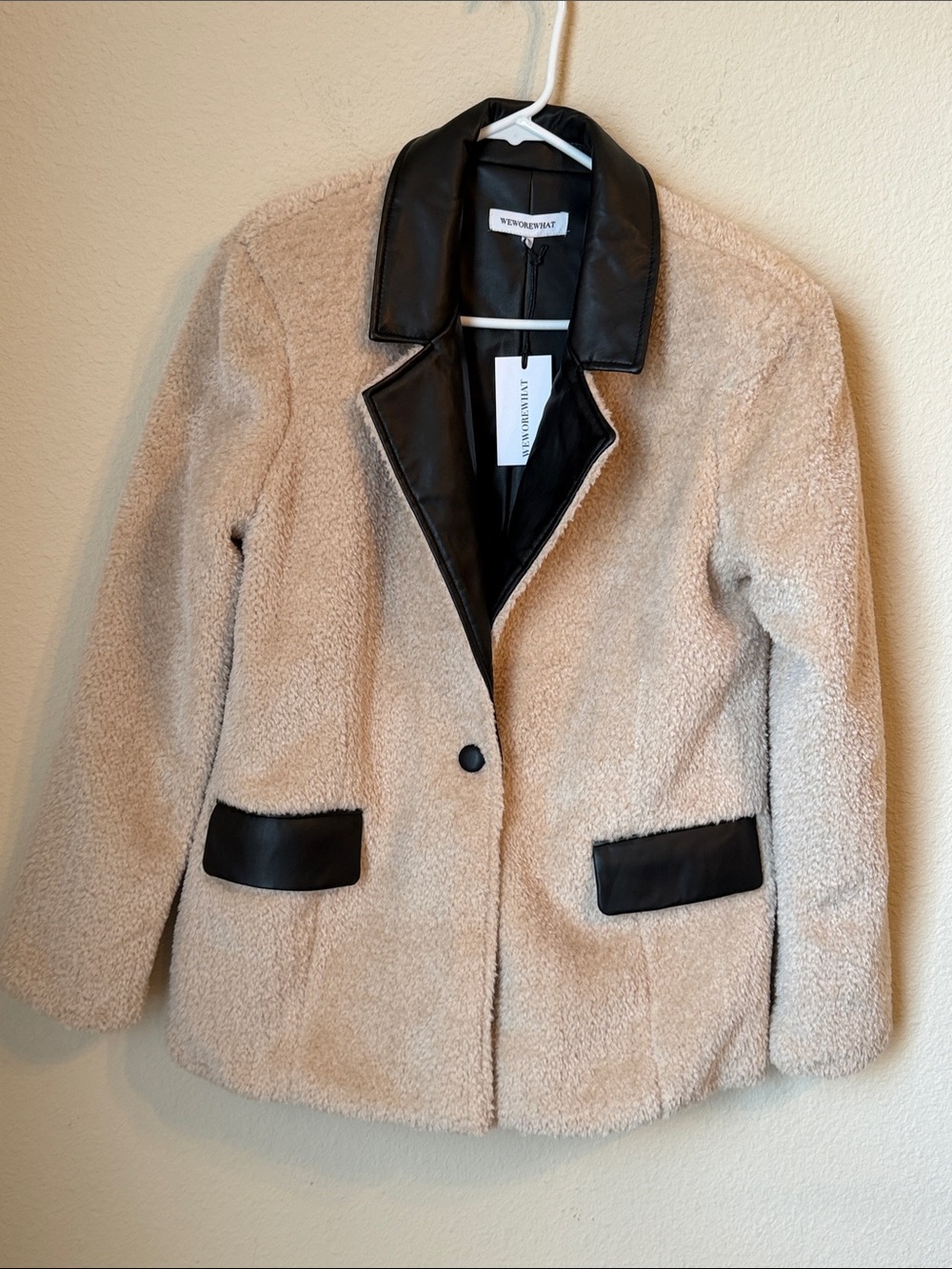 WeWoreWhat Coat .Oversized Small . NEW with Tags